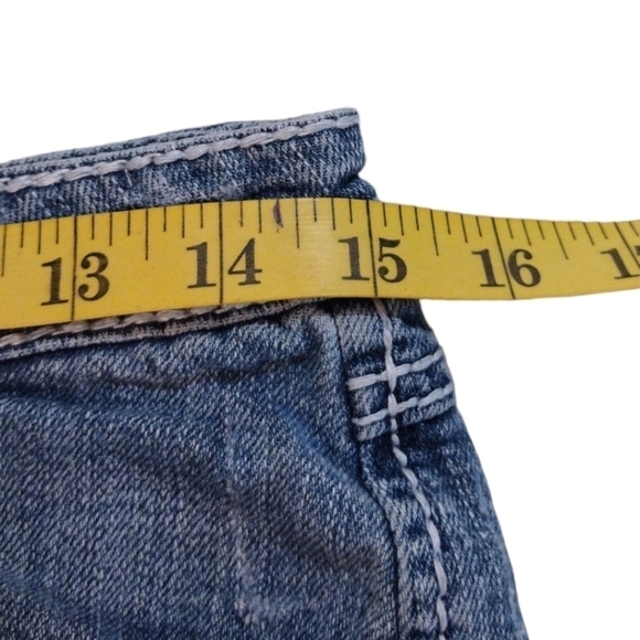 Red Rivet Shorts - Picture 6 of 7